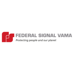 Logo Federal Signal Vama in full colour