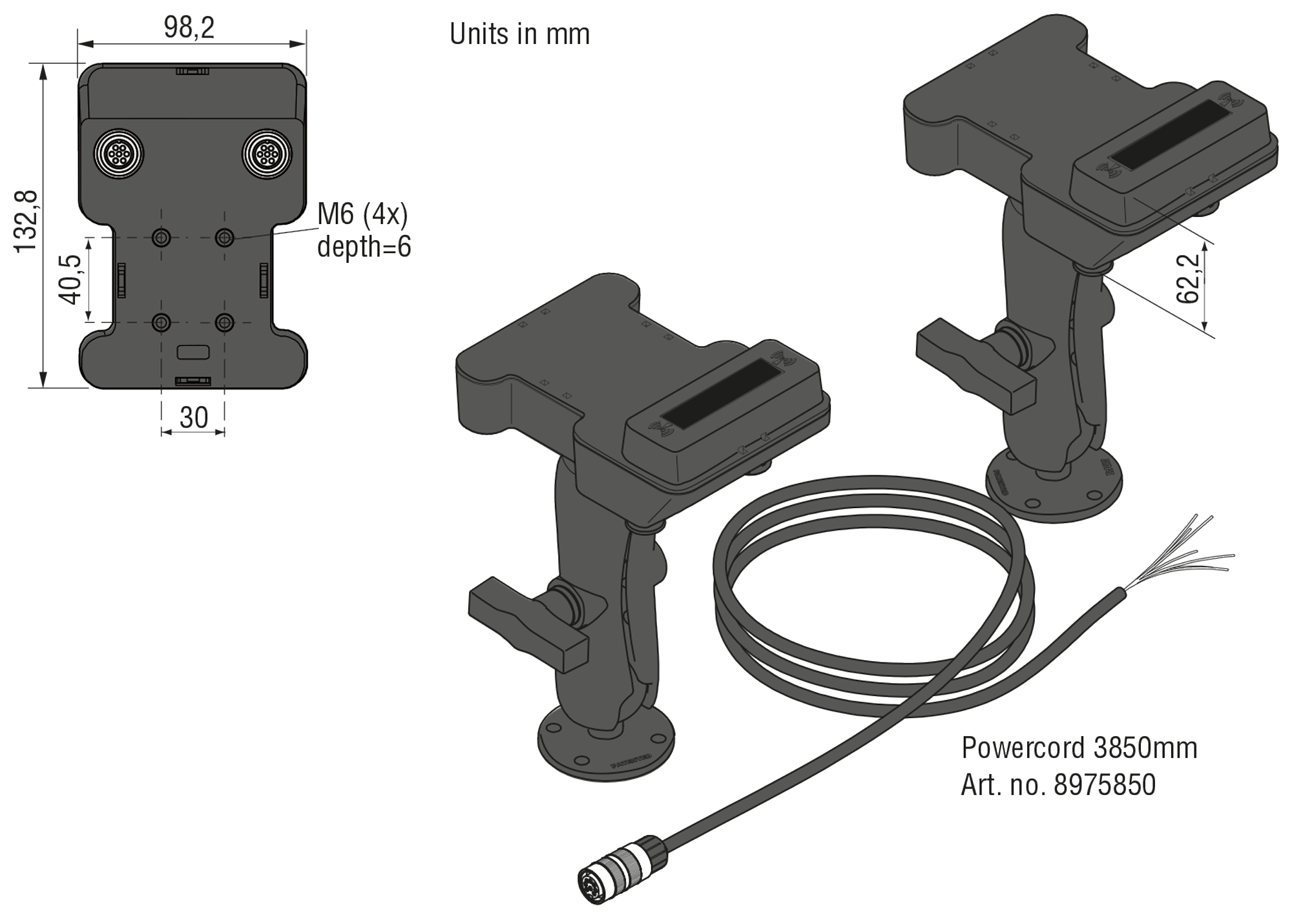 Maatschets Orlaco Video Spectrum scanner RoundMax 150 productcode 0004061