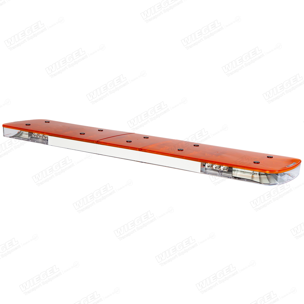 AURUM LED Lichtbalk 10-30V Lengte 1346mm 2x 12-LED AMBER - schuin vooraanzicht