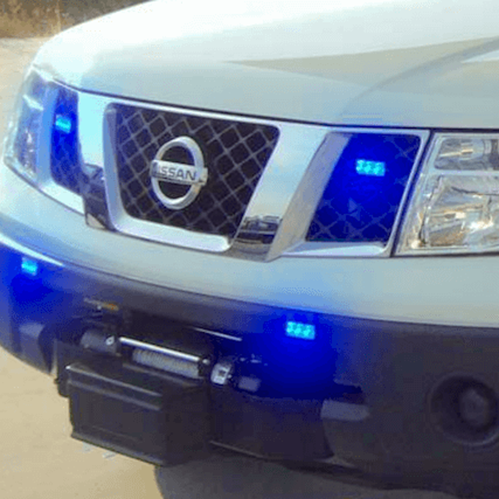 IMPAXX flitser in grille en voorkant