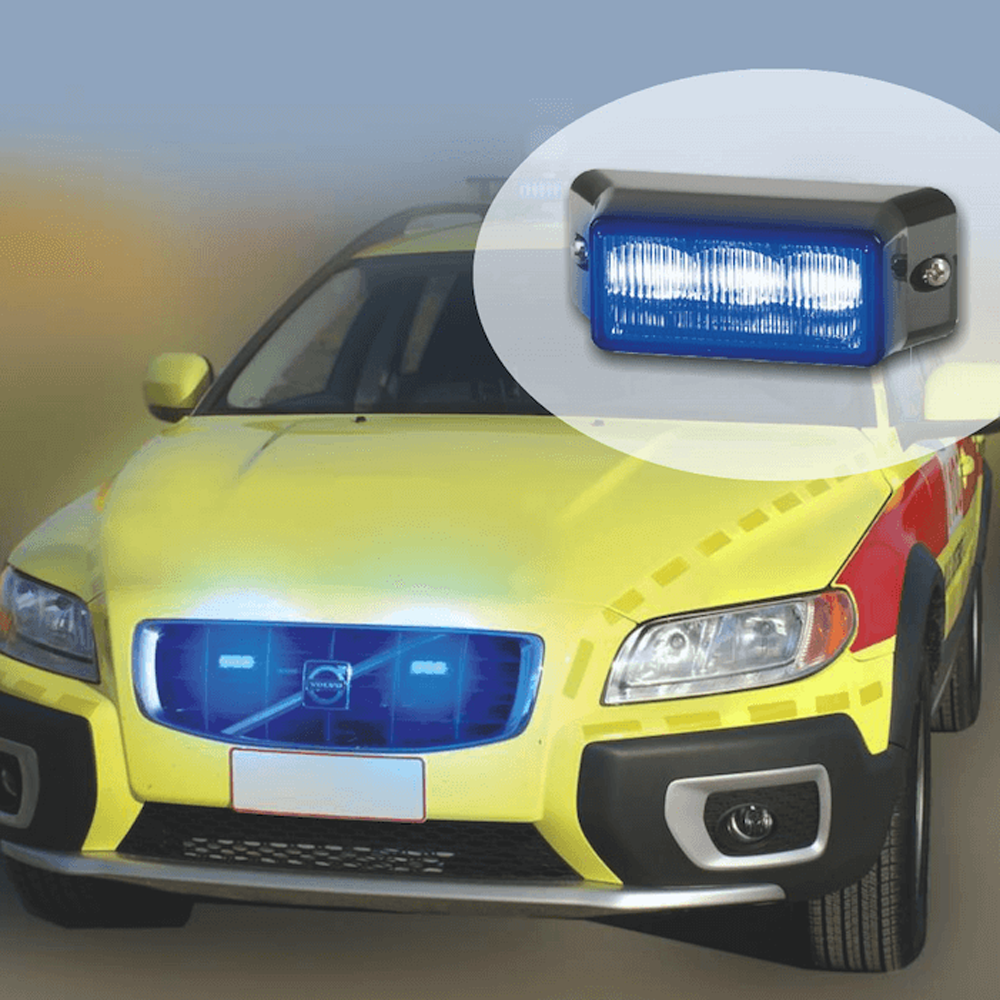 IMPAXX flitser op ambulance voertuig