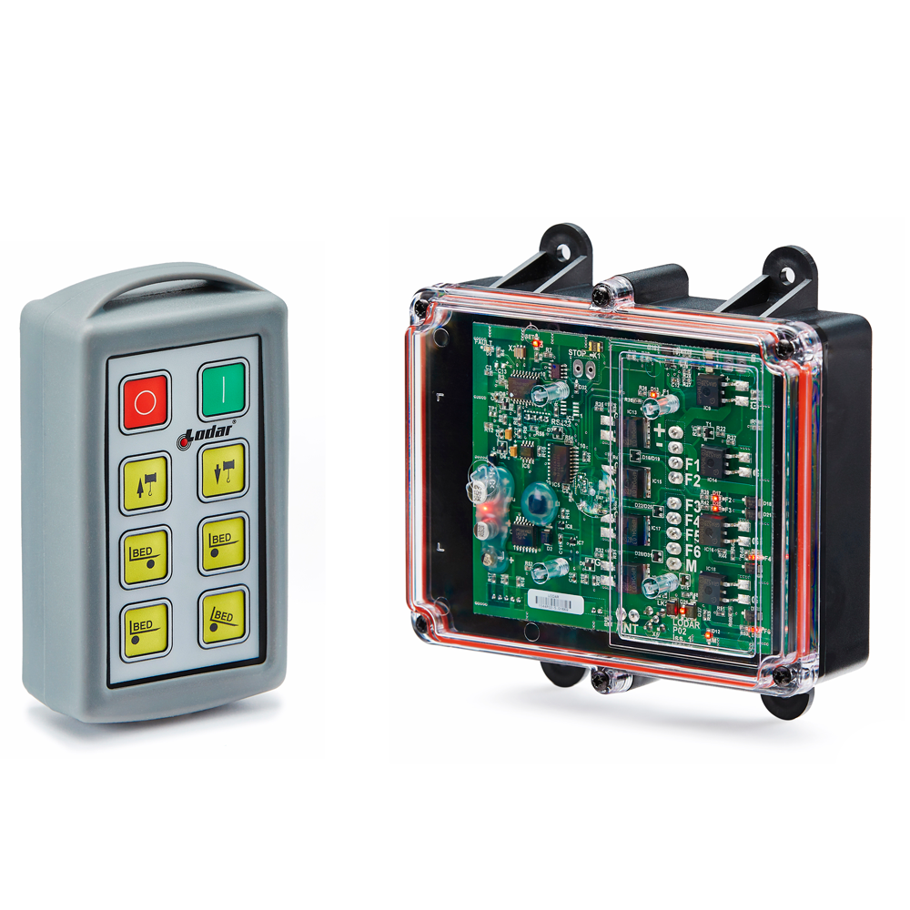 Lodar model 92106 complete set draadloze afstandsbediening 6 functies, Breedband, FET