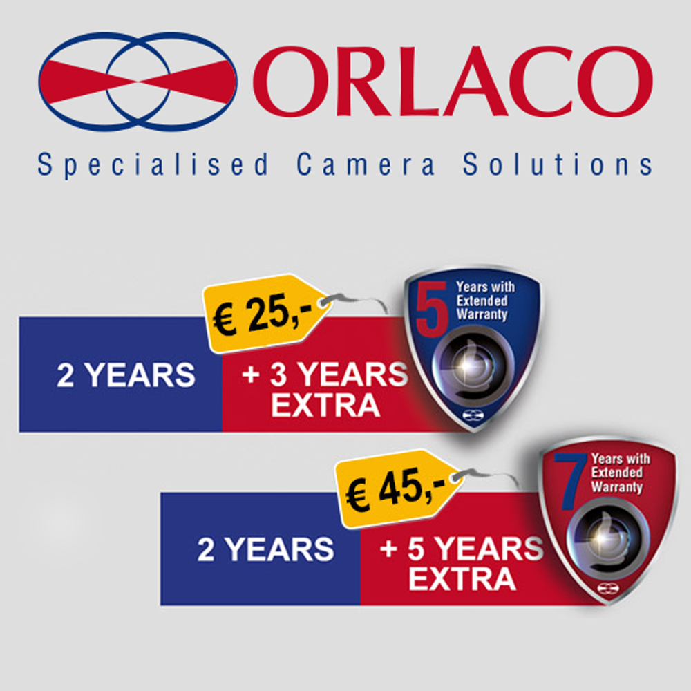 Garantie verlenging Orlaco producten van 2 jaar naar 5 of 7 jaar