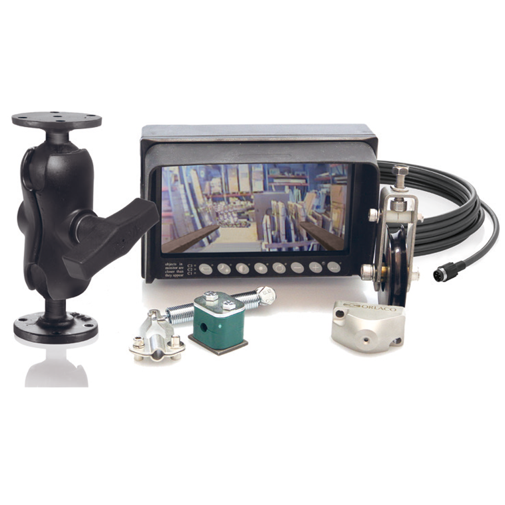 Afbeelding Orlaco Complete camera set vorkheftruck universeel 3-delige mast