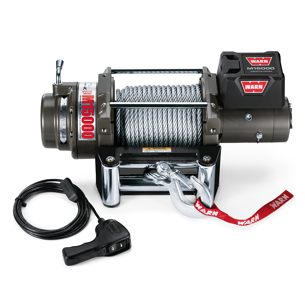 M15000 - 24V heavy weight treklier met stalen kabel