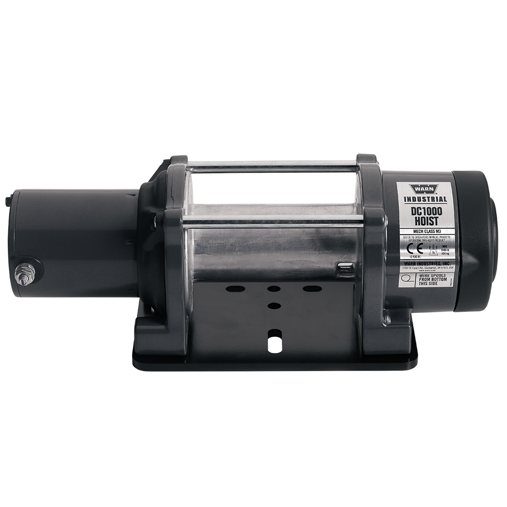 WARN DC1000 - 12V of 24V industriele hijslier