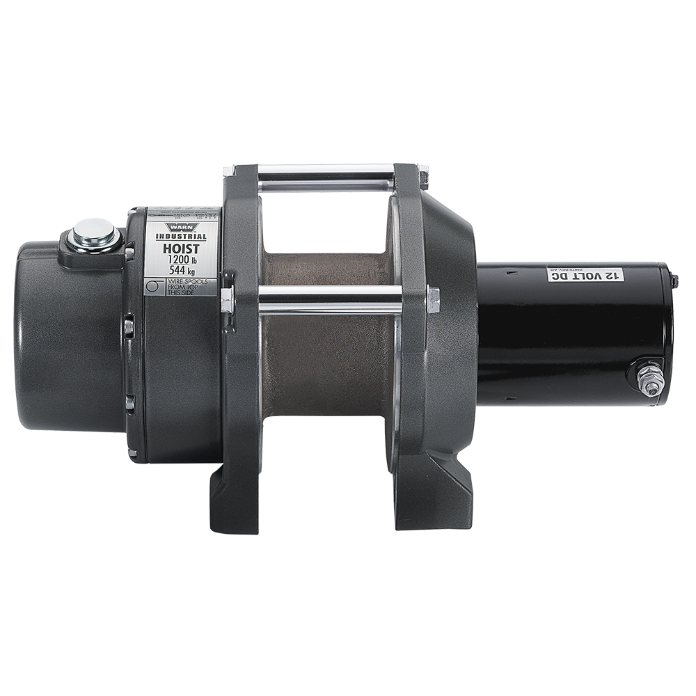 WARN DC1200 - 12V of 24V industriele hijslier