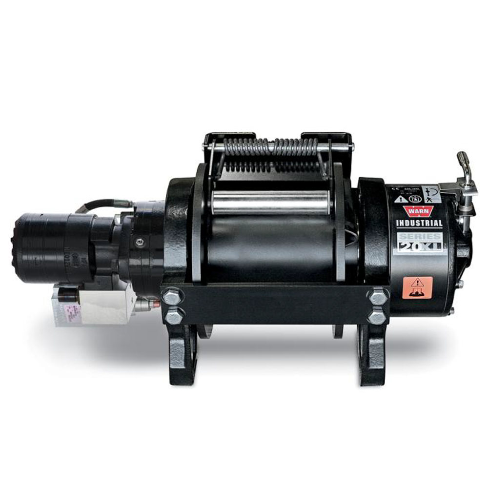WARN Series 20XL - ST-M hydraulische treklier met standaard trommel en handbediening