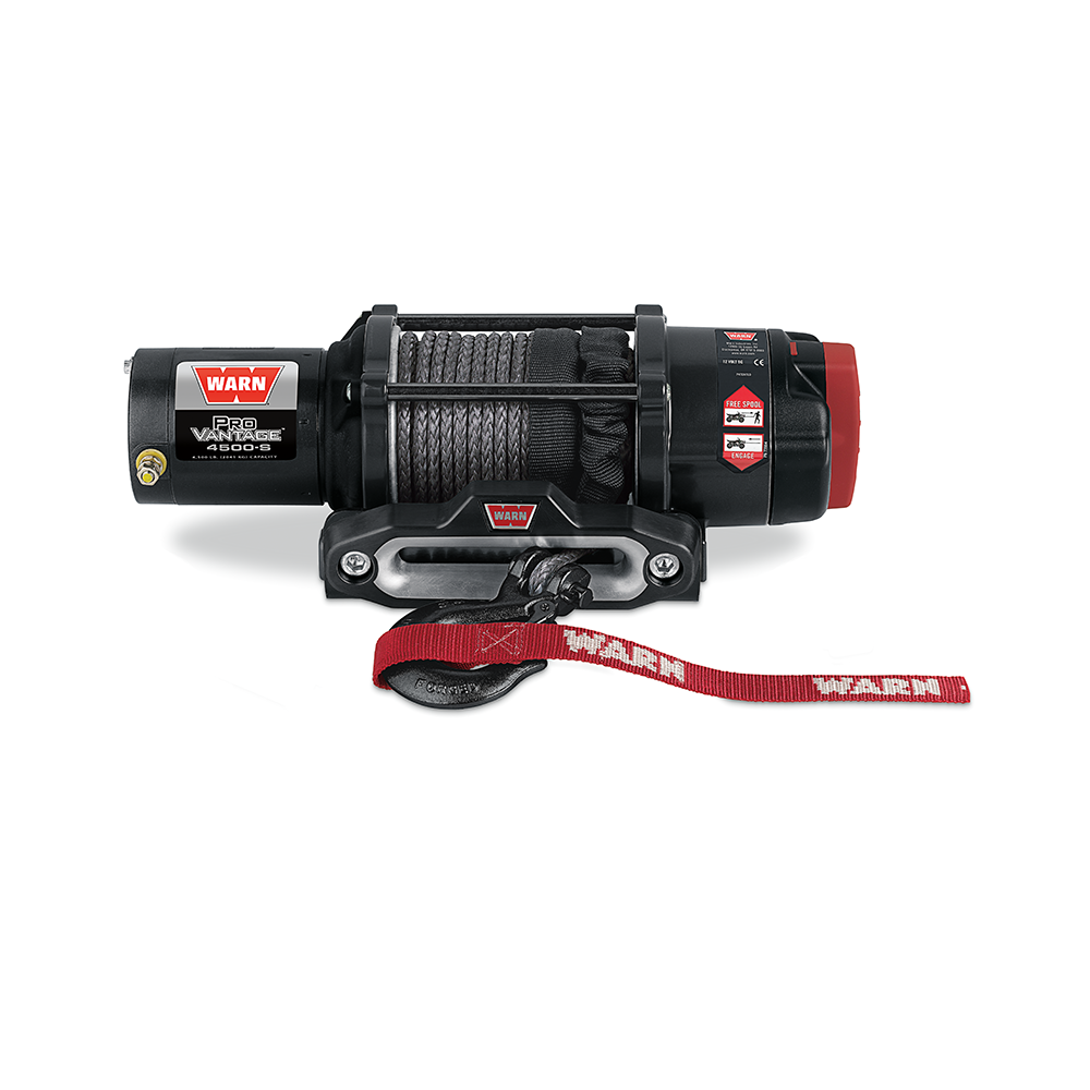 WARN Provantage 4500-S - 12V power sports treklier met synthetische kabel