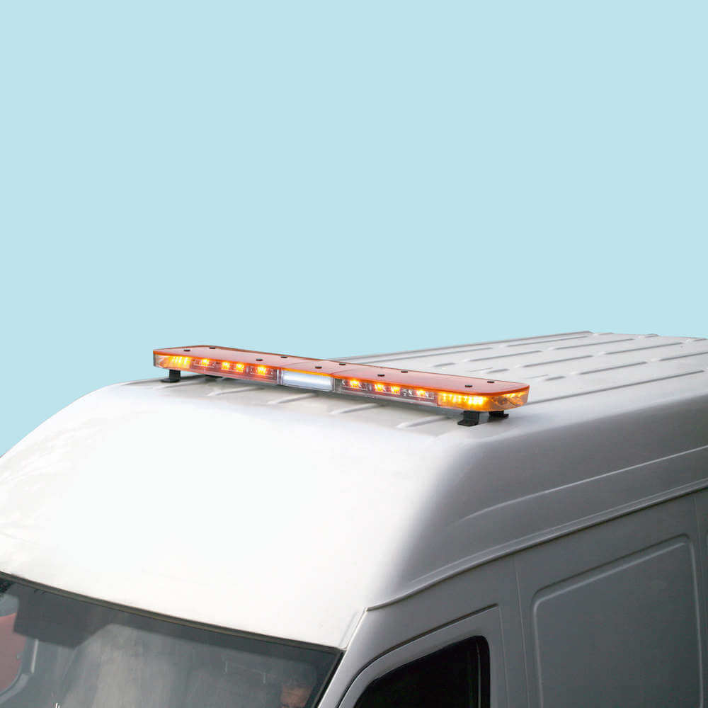 aurum lichtbalk op bestelwagen